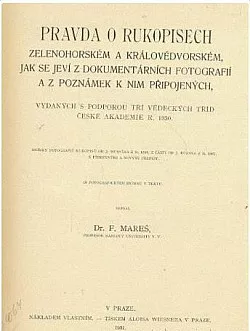 Pravda o Rukopisech