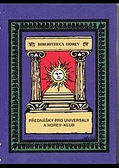 Přednášky pro Universalii a Horev-klub