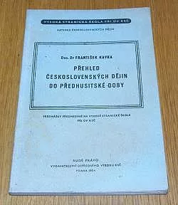Přehled československých dějin do předhusitské doby