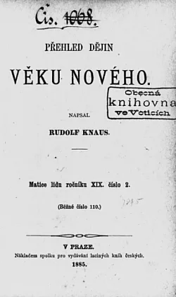 Přehled dějin věku nového