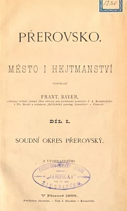 Přerovsko - město i hejtmanství