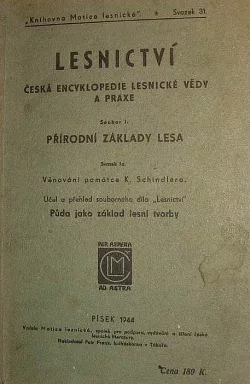 Přírodní základy lesa - půda jako základ lesní tvorby