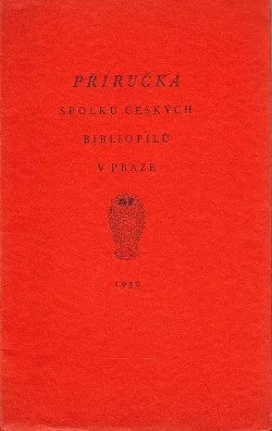Příručka spolku českých bibliofilů v Praze, 1930