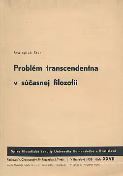 Problém transcendentna v súčasnej filozofii