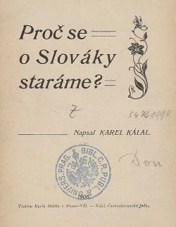 Proč se o Slováky staráme?