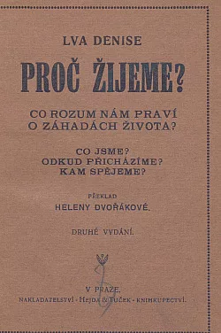 Proč žijeme?