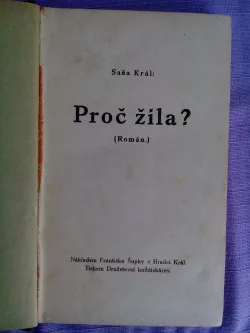 Proč žila?