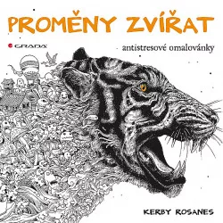 Proměny zvířat - antistresové omalovánky