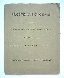 Prostějovský okres - zeměpisný a dějepisný nástin s pověstmi