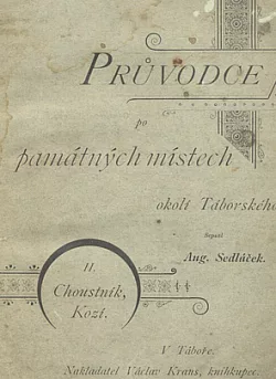 Průvodce po památných místech okolí Táborského II. Choustník, Kozí