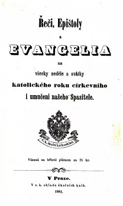 Řeči, Epištoly a Evangelia na všechny neděle a svátky