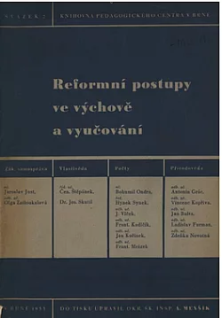 Reforemní postupy ve výchově a vyučování