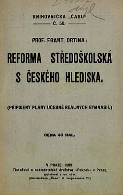 Reforma středoškolská s českého hlediska