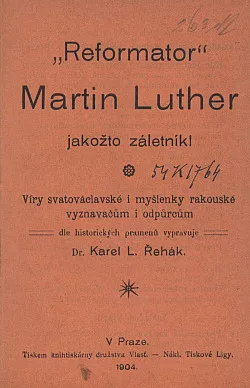 Reformator Martin Luther jakožto záletník!