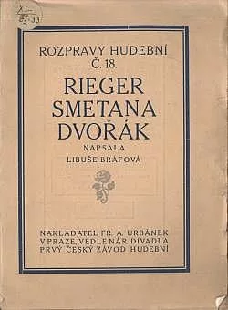 Rieger, Smetana, Dvořák