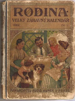 Rodina – Velký zábavný kalendář 1926