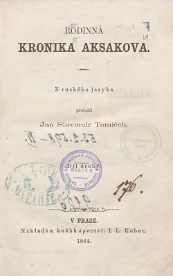 Rodinná kronika Aksakova: Díl druhý