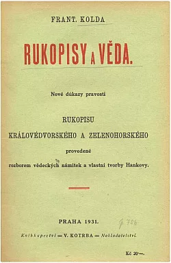 Rukopisy a věda