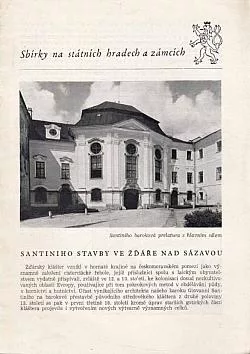 Santiniho stavby ve Žďáře nad Sázavou