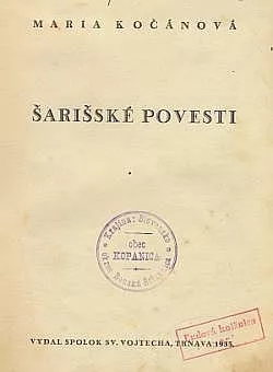 Šarišské povesti