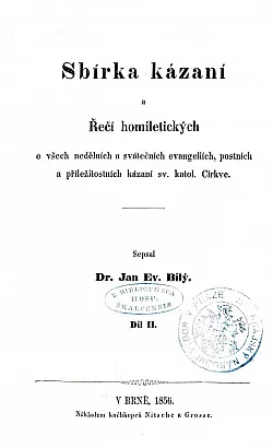 Sbírka kázaní a Řečí homiletických