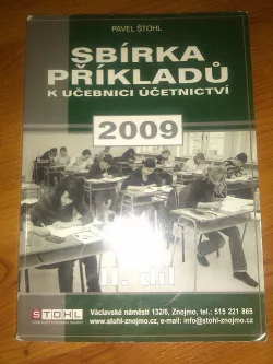 Sbírka příkladů k učebnici účetnictví 2009 - 2. díl
