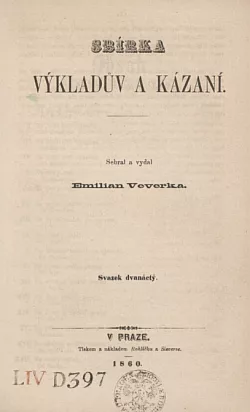 Sbírka výkladů a kázání Svazek XII.