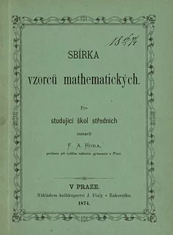 Sbírka vzorců matematických