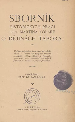 Sborník historických prací o dějinách Tábora