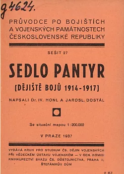 Sedlo Pantyr (dějiště bojů 1914 - 1917)