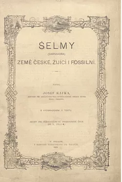 Šelmy (Carnivora) země české žijící i fossilní