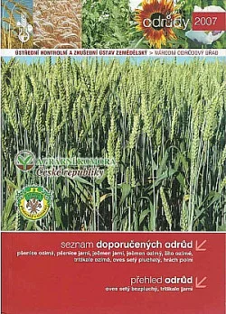 Seznam doporučených odrůd 2007
