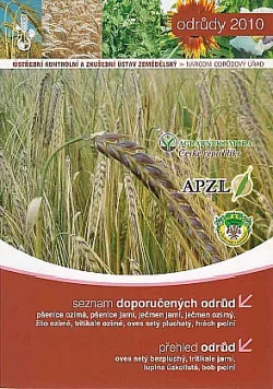Seznam doporučených odrůd 2010