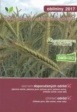 Seznam doporučených odrůd 2017 (obilniny)