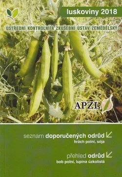 Seznam doporučených odrůd 2018: Luskoviny