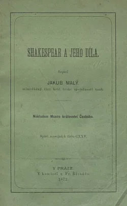 Shakespear a jeho dílo