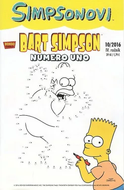 Bart Simpson 10/2016 :Numero uno