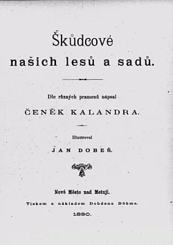 Škůdcové našich lesů a sadů