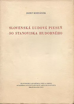 Slovenská ľudová pieseň so stanoviska hudobného