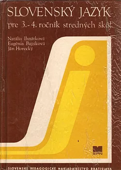 Slovenský jazyk pre 3. - 4. ročník stredných škôl