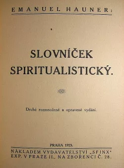 Slovníček spiritualistický