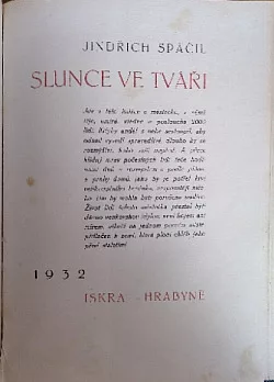 Slunce ve tváři