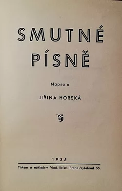 Smutné písně