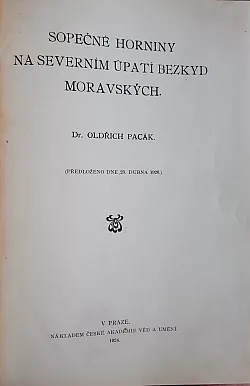 Sopečné horniny na severním úpatí Bezkyd Moravských