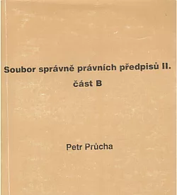 Soubor správně právních předpisů II. Část B
