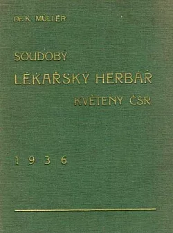Soudobý lékařský herbář květeny ČSR