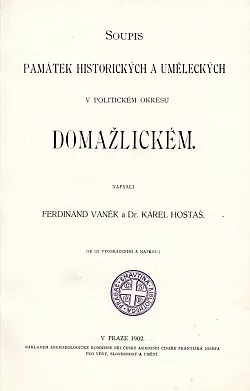Soupis památek historických a uměleckých v politickém okresu domažlickém