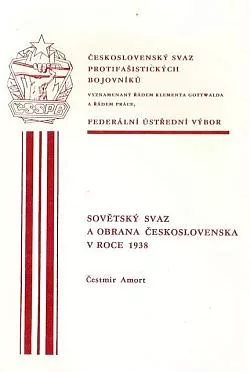 Sovětský svaz a obrana Československa v roce 1938