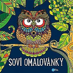Soví omalovánky