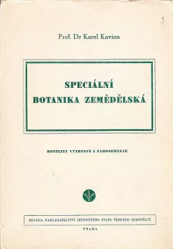 Speciální botanika zemědělská (část první - Rostliny výtrusné a nahosemenné)